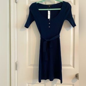 COPY - JCrew Sweater Dress in Navy
